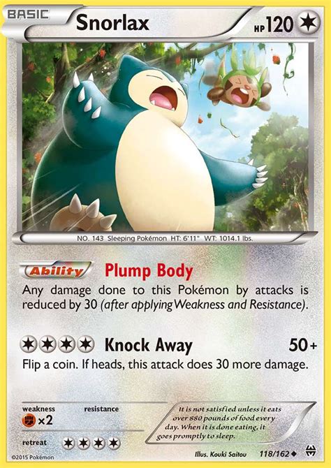 snorlax pokemon card price